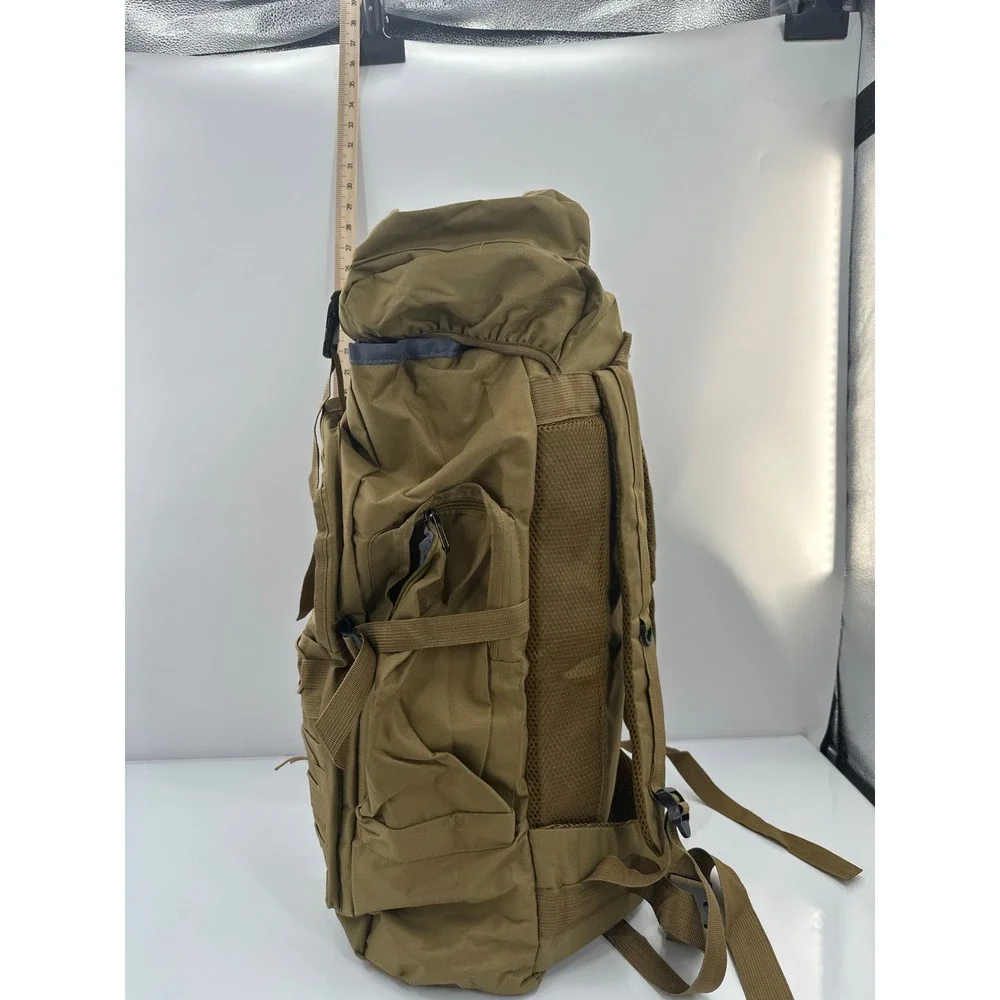 Tactical Military Rucksack Backpack Coyote Tan Khaki Hiking Bug Out Bag 24 Inch